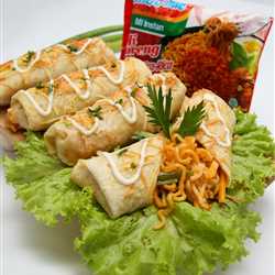 Lumpia Panggang isi Indomie